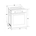 Integreeritav ahi Schlosser OE559DTW