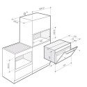 Built-in compact oven De Dietrich DKP7320X