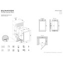 Integreeritav veinikülmik Dunavox DAB-42.117DB