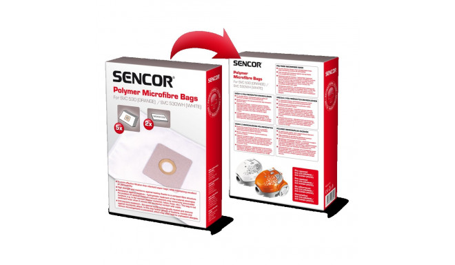 Micro fiber bags for Sencor SVC530