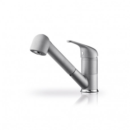 Kitchen tap Pyramis iron grey