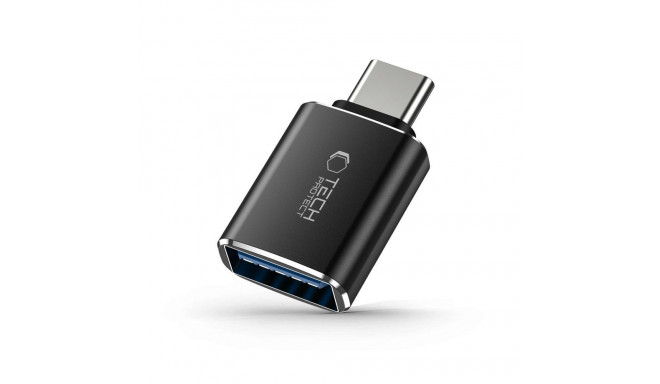 TECH-PROTECT ULTRABOOST ADAPTER TYPE-C TO USB OTG BLACK