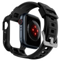 SPIGEN RUGGED ARMOR ”PRO” APPLE WATCH 4 / 5 / 6 / 7 / 8 / 9 / SE (44 / 45 MM) BLACK