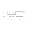 Baseus HUB Lite Series 5-in-1 Multifunctional (Type-C to 2x USB 3.0 / Type-C / HDMI 1.4 / SD/TF) Bla