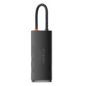 Baseus HUB Lite Series 5-in-1 Multifunctional (Type-C to 2x USB 3.0 / Type-C / HDMI 1.4 / SD/TF) Bla