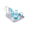 Universal bottle and teat drying rack