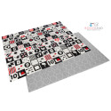 Bocioland soft foldable play mat 150x200 cm honeycomb BL121