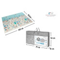 Bocioland soft foldable play mat 150x200 cm city BL122