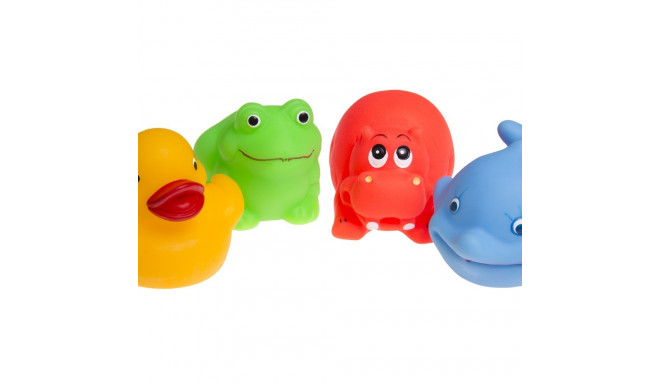 Rubber animals for bathing 4pcs., 034