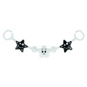 Tullo pram rattle, black & white, stars / flower 178