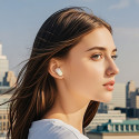 HOCO wireless earphones bluetooth TWS ANC + ENC EQ20 milky white