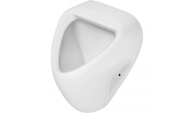Hanging urinal - water connection from the back