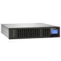 PowerWalker VFI 2000CRM LCD online topoloogiaga (double-conversion) 2 kVA 1600 W 4 AC väljundit