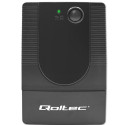 Qoltec 53773 katkematu toiteallikas (UPS) Line-Interactive 0,85 kVA 480 W 1 AC pesa