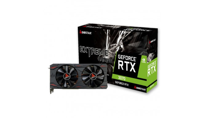 Biostar VN3706RM82 graafikakaart NVIDIA GeForce RTX 3070 8 GB GDDR6