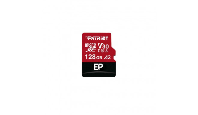 Patriot EP Pro A2 Micro SDXC 128GB 90/80 MB/s V30 U3 Klass 10