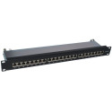 Alantec PK040 Patch panel STP cat.6A 24 ports LSA 1U 19"