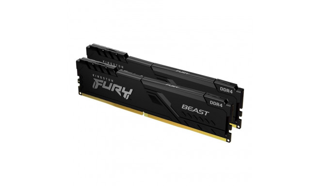 KINGSTON FURY DDR4 64GB 3200MHZ CL16 X2 BEAST BLACK