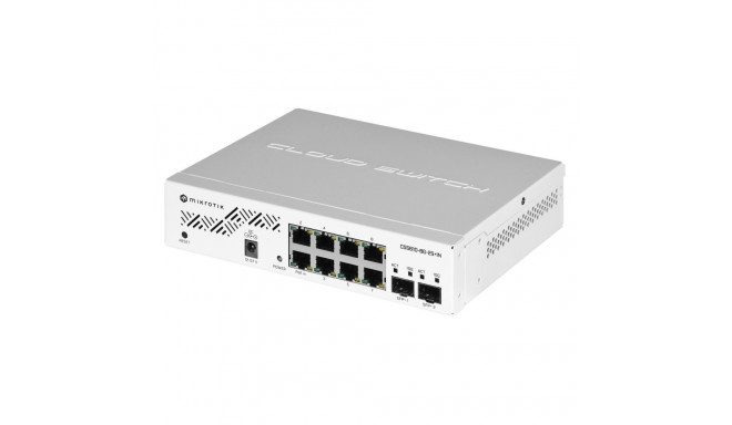 Mikrotik CSS610-8G-2S+IN network switch Gigabit Ethernet (10/100/1000) Power over Ethernet (PoE) Whi