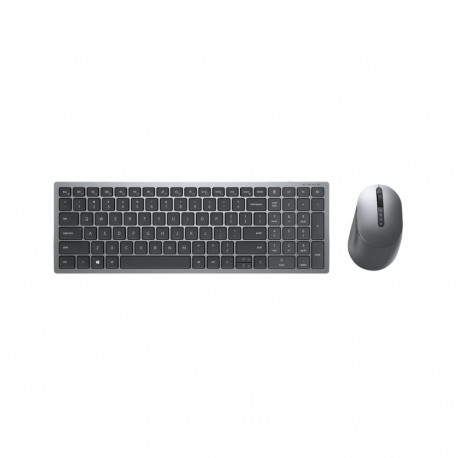 DELL KM7120W klaviatuur RF juhtmevaba + Bluetooth QWERTY US International hall, titaan