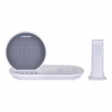 Blaupunkt digitaalne äratuskell CR85WH CHARGE, valge