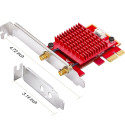 Cudy WE3000S võrgukaart Sisemine WLAN / Bluetooth 2400 Mbit/s