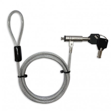 Techly sülearvuti turvalukk võtmega Nano pesale