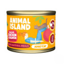 ANIMAL ISLAND Kana lõhega - märg kassitoit - 200 g