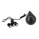 Hula hop with tabs and weights HMS HHW01 black