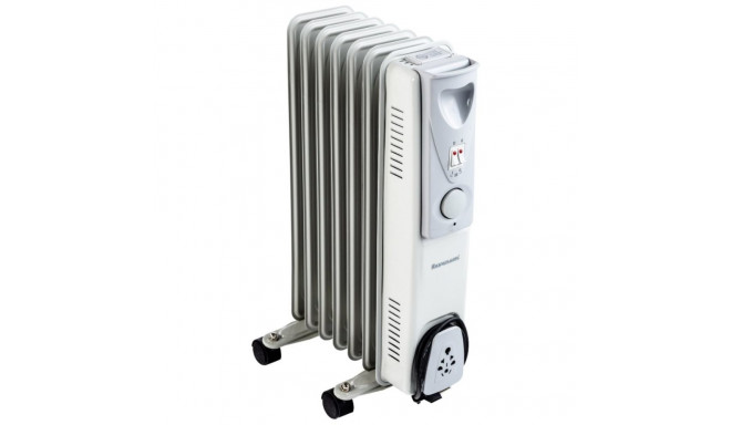 Ravanson OH-07 electric space heater Oil electric space heater Indoor Grey 1500 W