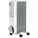 Ravanson OH-07 electric space heater Oil electric space heater Indoor Grey 1500 W