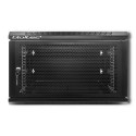 Qoltec 54489 RACK 19" cabinet | 6U | 600 x 370 x 600 | Perforated door