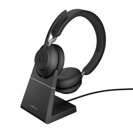 Jabra peakomplekt 26599-989-989 juhtmevaba peapaelaga kontori/kõnekeskuse USB Type-A Bluetooth, must