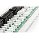 Digitus CAT 3 ISDN patch panel, unshielded, grey