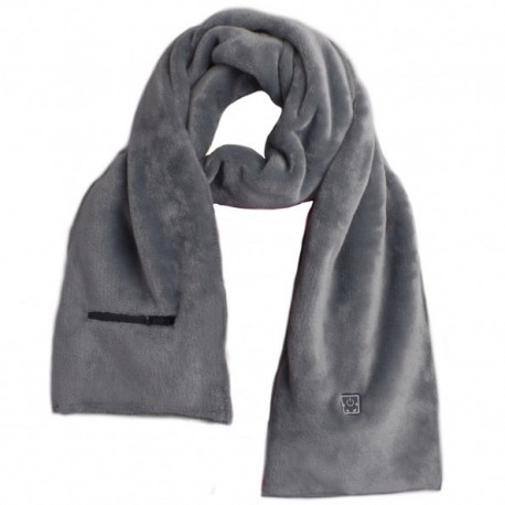 Glovii GA1G winter sport body protection Heated scarf Skiing, Snowboarding Unisex Polyester Grey