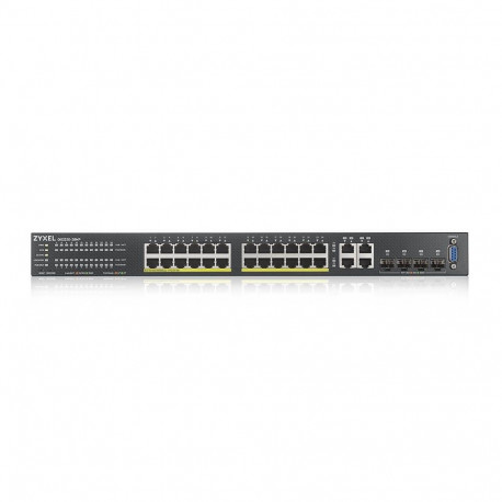 Zyxel GS2220-28HP-EU0101F võrgulüliti Hallatav L2 Gigabit Ethernet (10/100/1000) Toite üle Etherneti