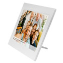 Denver PFF-1015W digital photo frame White 25.6 cm (10.1") Touchscreen Wi-Fi