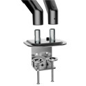 Maclean 2 monitori kinnitus, gaasvedru, 13"-27", 7kg, must, MC-861N