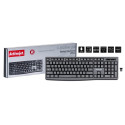 Activejet K-3803SW juhtmevaba klaviatuur, töötab 1x 1.5V AAA patareiga, must