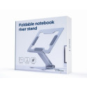 Gembird NBS-D1-03 laptop stand Silver 39.6 cm (15.6")