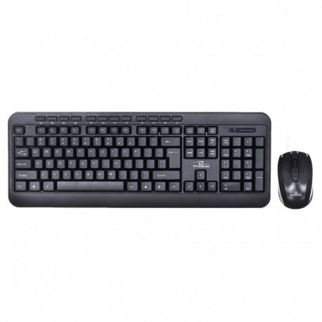 TITANUM TK109 juhtmevaba komplekt – USB klaviatuur + hiir must