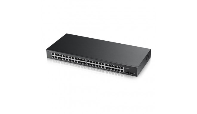 Zyxel GS1900-48-EU0102F võrgulüliti L2 Gigabit Ethernet (10/100/1000) Must