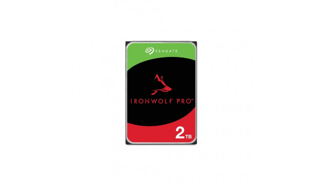 Seagate IronWolf Pro ST2000NT001 sisemine kõvaketas 2 TB 7200 RPM 256 MB 3.5"