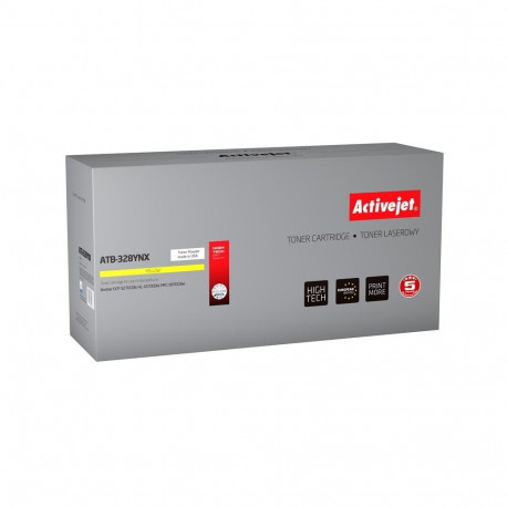 Activejet ATB-328YNX kollane tooneri kassett (asendus Brother TN-328Y; Supreme; 6000 lehte)