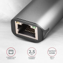 Axagon ADE-25R võrgukaart Sisemine Ethernet 5000 Mbit/s