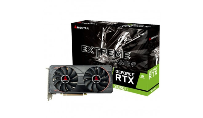 BIOSTAR GeForce RTX 3060 Ti 8GB Graphics Card (N3606TM82)