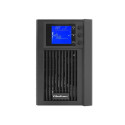 Qoltec 53981 UPS | On-line | Pure Sine Wave | 2kVA | 1.6kW | LCD | USB