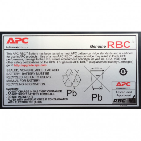 APC aku vahetuspatroon RBC7 (OEM)