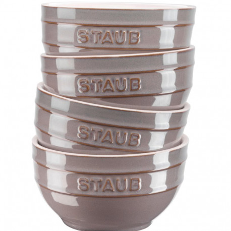 STAUB ümmargune kauss 40508-148-0 14 cm – 4-osaline komplekt