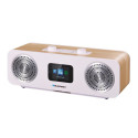 Blaupunkt IR50DAB raadio Interneti digitaalne valge, puit